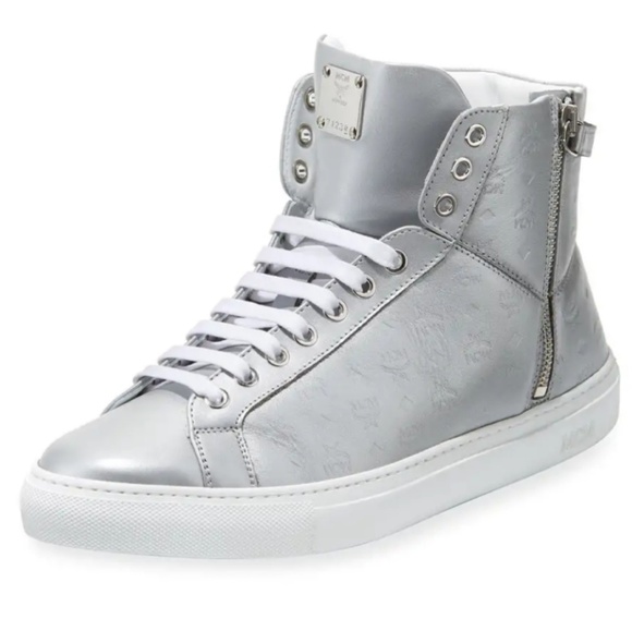 MCM Other - 🔥GENUINE MCM VISETOS HIGH-TOP SNEAKERS